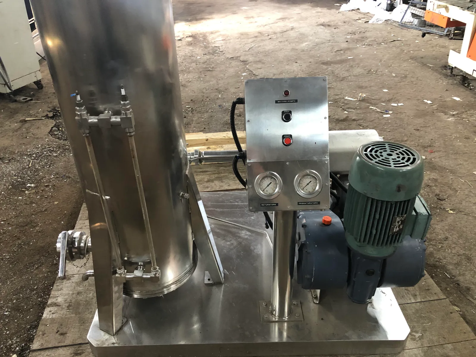 Saturator CO₂ Ettore Ghizzoni & Figli